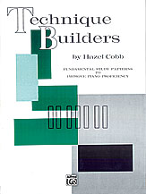 Technique Builders piano sheet music cover